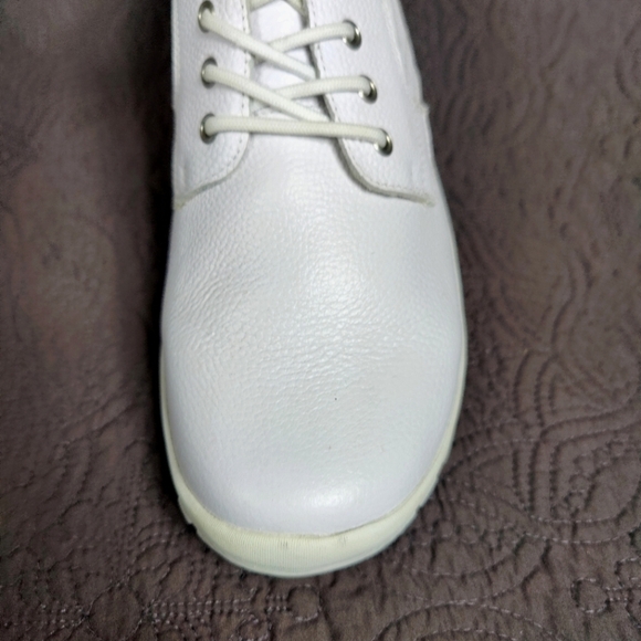 Spring Step Berman Pro Men's Leather Slip Resistant White Shoes Sz 9.5-10, EU 43 - Picture 5 of 10